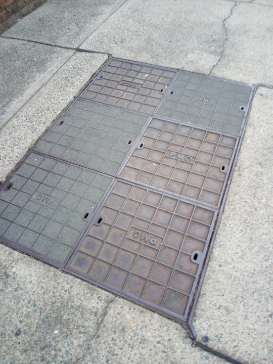 pmg pit cover, post master general pit lid