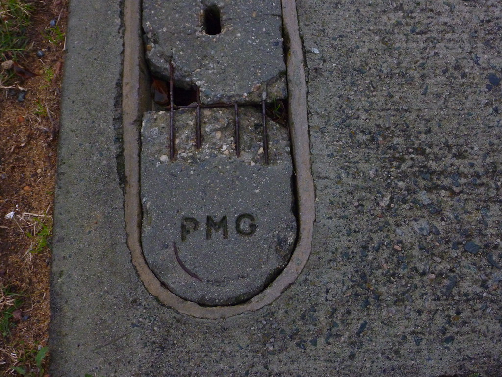 pmg pit cover, post master general pit lid