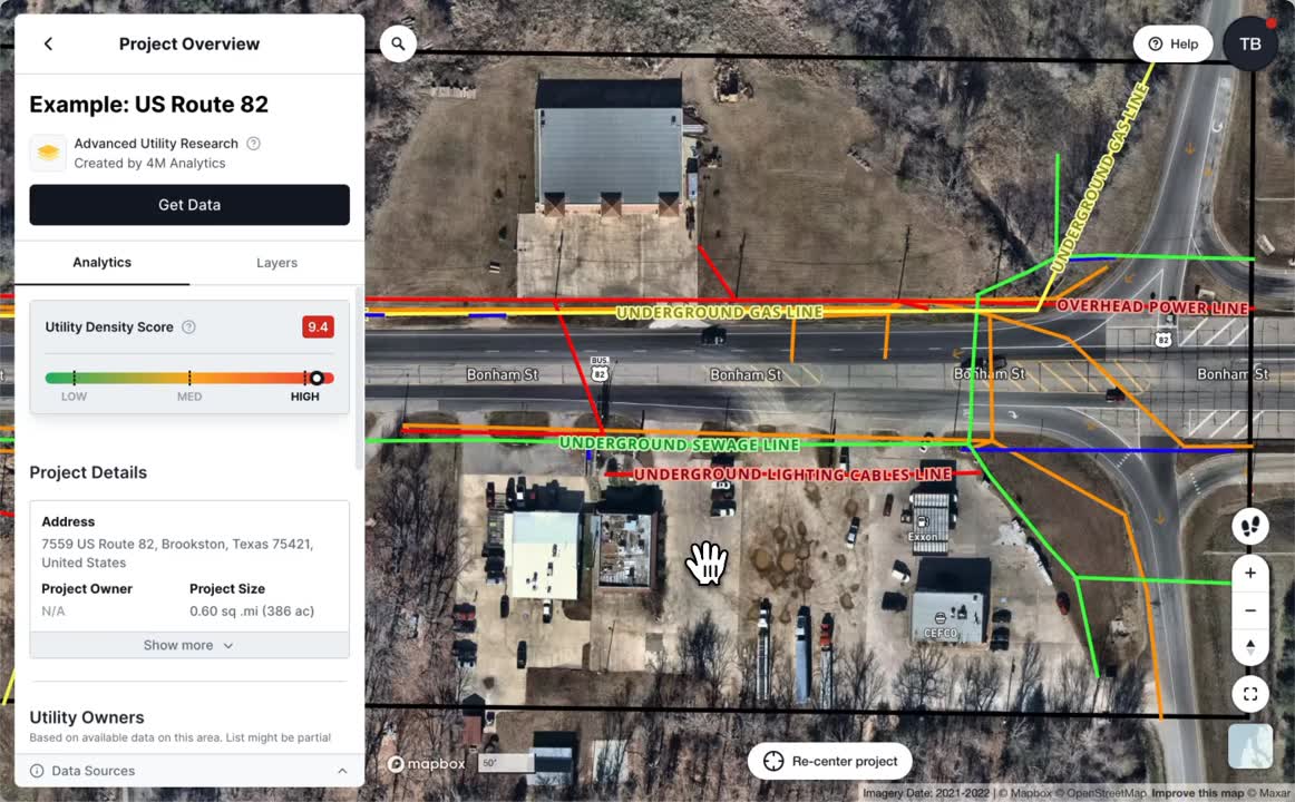 4M Analytics utility mapping